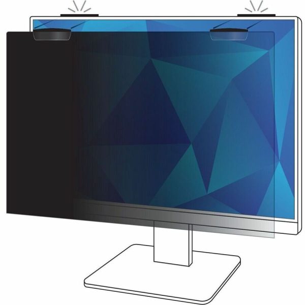 3M™ Privacy Filter for 24in Full Screen Monitor with 3M™ COMPLY™ Magnetic Attach, 16:9, PF240W9EM - Image 5
