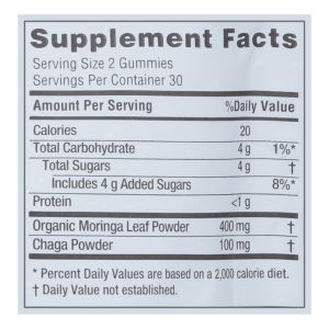 Kuli Kuli - Spr Gmmy Moringa Chaga - 1 Each-60 CT