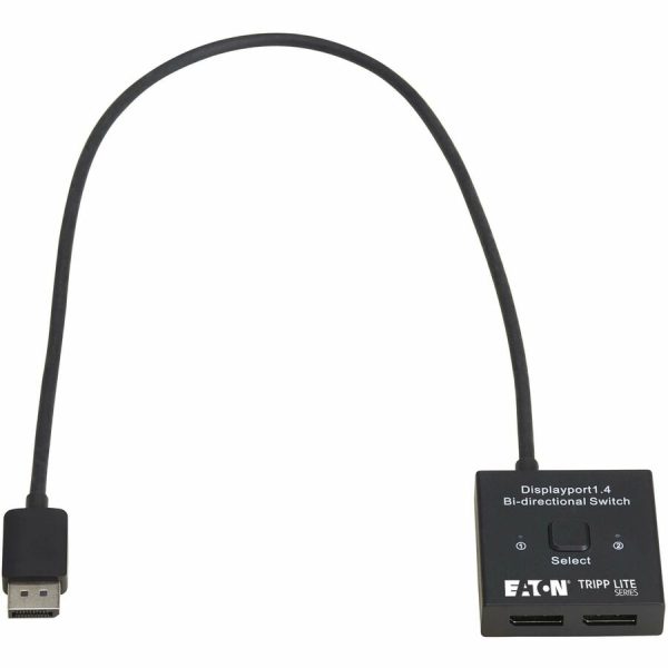 Eaton Tripp Lite Series 2x1 Bi-Directional DisplayPort Switch - 4K 120 Hz or 8K 30 Hz, HDR, HDCP Passthrough - Image 3