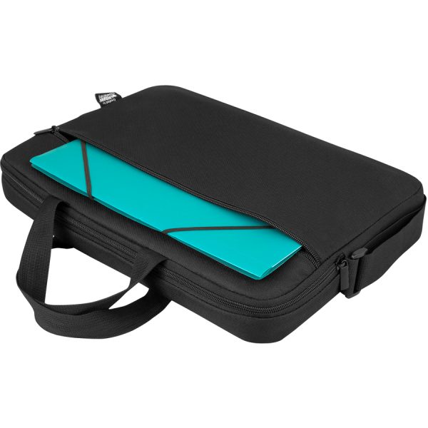 Urban Factory Nylee Carrying Case (Messenger) for 14" Notebook - Black - Image 2