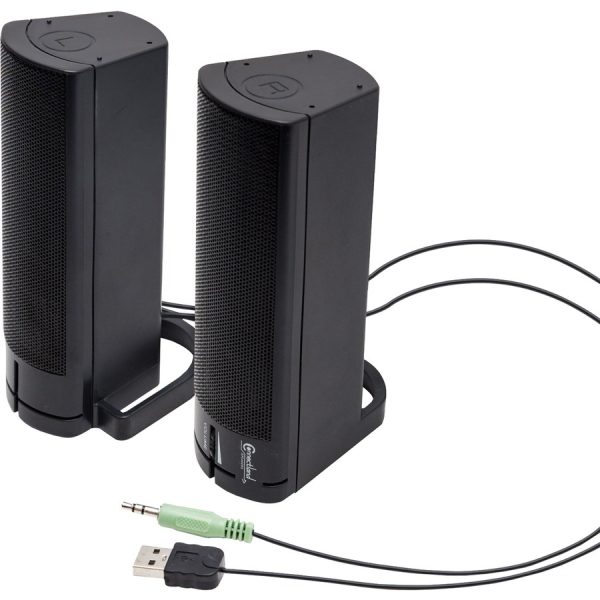 Connectland CL-SPK20037 2.0 Speaker System - 5 W RMS - Black - Image 6