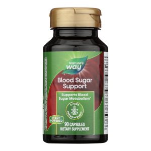 Nature's Way - Blood Sugar Metabolism Blend - with Cinnamon and Gymnema - 90 Veg Capsules