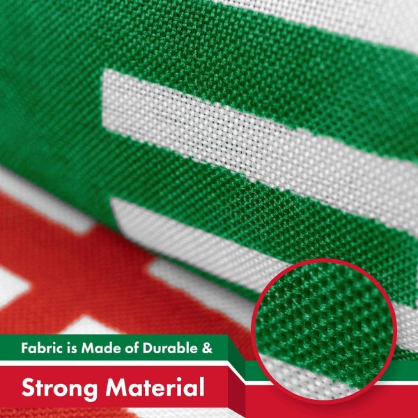 Iran Iranian Flag 3x5 Ft 2-Pack 150D Printed Polyester By G128 - Image 3