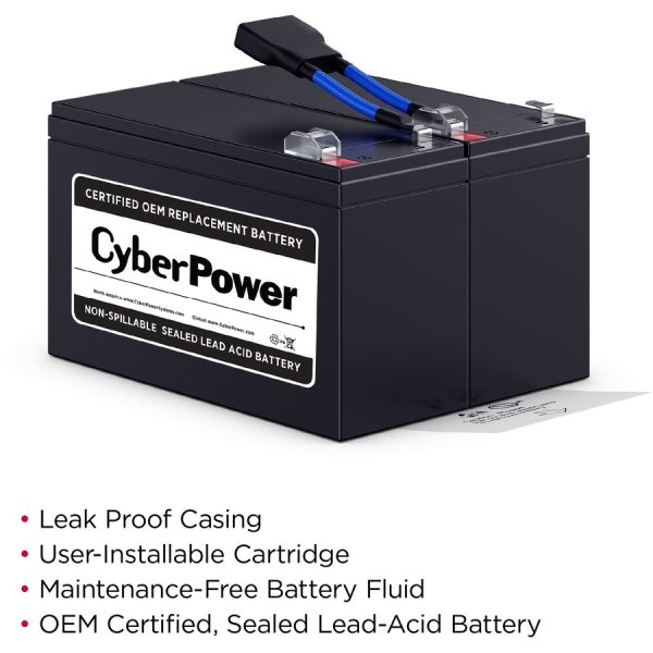 CyberPower RB1290X2B Replacement Battery Cartridge - Image 2