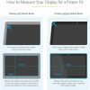 StarTech.com 14in Laptop Privacy Screen For 16:9 Displays, Anti-Glare Privacy Filter with 51% Blue Light Reduction, Matte/Glossy - Image 4