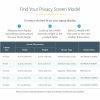 StarTech.com 14in Laptop Privacy Screen For 16:9 Displays, Anti-Glare Privacy Filter with 51% Blue Light Reduction, Matte/Glossy - Image 5