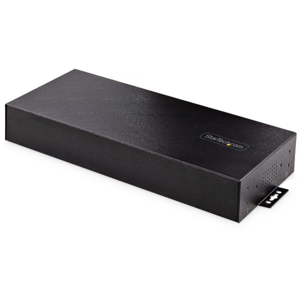 StarTech.com 16-Port Industrial USB 3.0 Hub 5Gbps, Mountable, Terminal Block Power Up to 120W Shared, USB Charging, Dual-Host Hub/Switch - Image 3