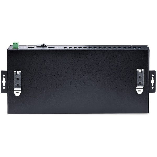 StarTech.com 16-Port Industrial USB 3.0 Hub 5Gbps, Mountable, Terminal Block Power Up to 120W Shared, USB Charging, Dual-Host Hub/Switch - Image 6