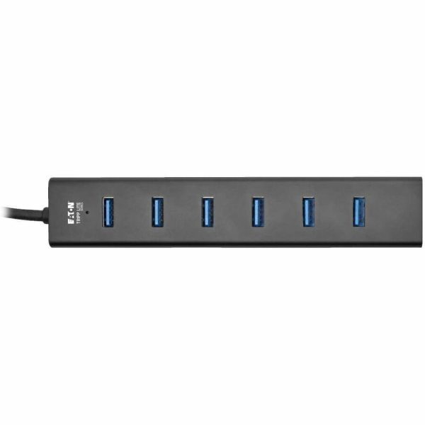 Eaton Tripp Lite Series 7-Port Portable USB 3.x (5Gbps) Mini Hub, Aluminum - Image 2