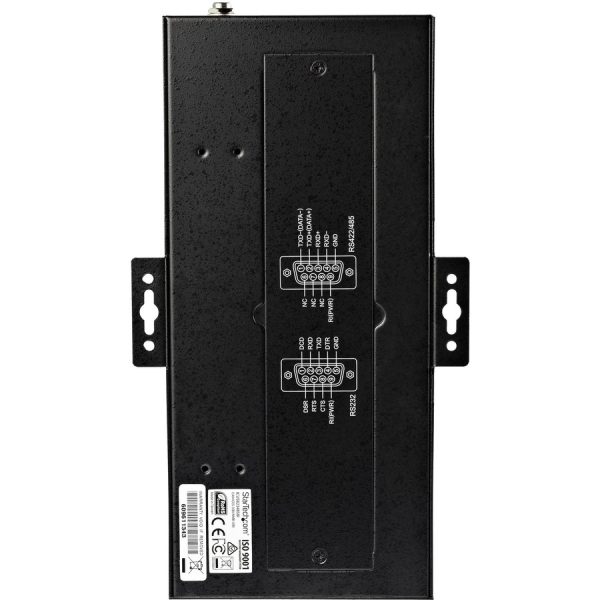 StarTech.com USB to RS232/RS485/RS422 8 Port Serial Hub Adapter - Industrial Metal USB 2.0 to DB9 Serial Converter - Din Rail Mountable - Image 2