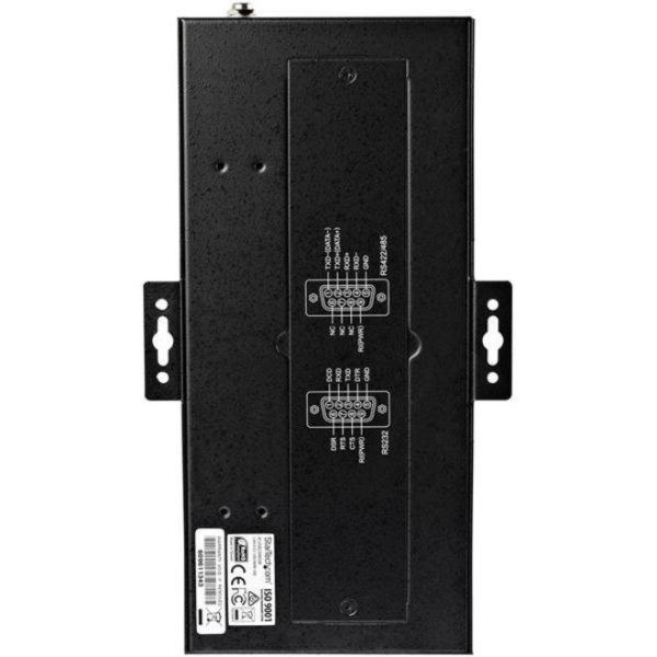 StarTech.com USB to RS232/RS485/RS422 8 Port Serial Hub Adapter - Industrial Metal USB 2.0 to DB9 Serial Converter - Din Rail Mountable - Image 6