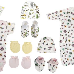 Newborn Baby Girl 9 Pc  Sets Nc_0612