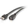 C2G 32ft USB to USB Extension Cable - USB A to USB A - Active - M/F - Image 2