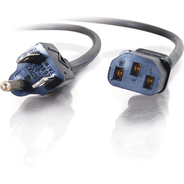 C2G 3ft Power Cord - Universal Computer Power Cord - Image 2