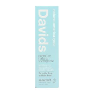 Davids - Toothpaste Natural Spearmint - 1 Each-5.25 OZ