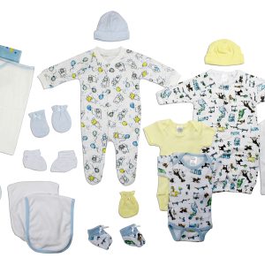 Newborn Baby Boy 19 Pc  Baby Shower Gift Set Ls_0016