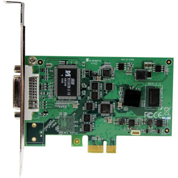 StarTech.com PCIe Video Capture Card - HDMI / DVI / VGA / Component - 1080p - Game Capture Card - HDMI Video Capture Card, TAA - Image 2