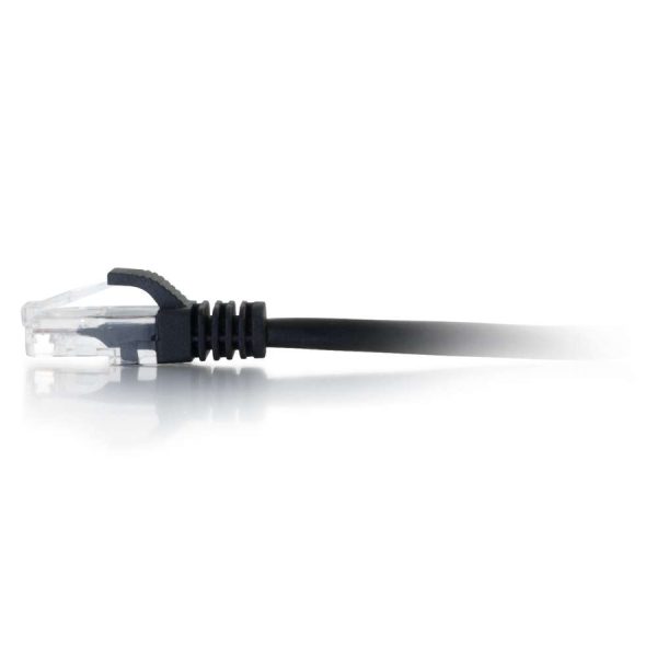 C2G 75ft Cat6a Snagless Unshielded (UTP) Ethernet Cable - Cat6a Network Patch Cable - PoE - Black - Image 3
