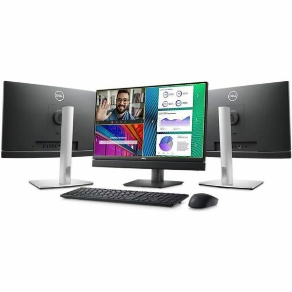 Dell OptiPlex 7000 7420 All-in-One Computer - Intel Core i3 14th Gen i3-14100T - 8 GB - 256 GB SSD - 23.8" Full HD - Desktop - Black - Image 7