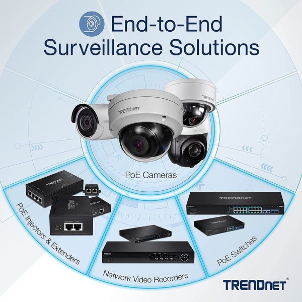 TRENDnet 14 DBI WiFi AC867 Outdoor Poe Preconfigured Point-to-Point Bridge Kit; 4 DBI Directional Antennas; for Point-to-Point WiFi Bridging Applications; 5GHz; AC867; TEW-840APBO2K - Image 5