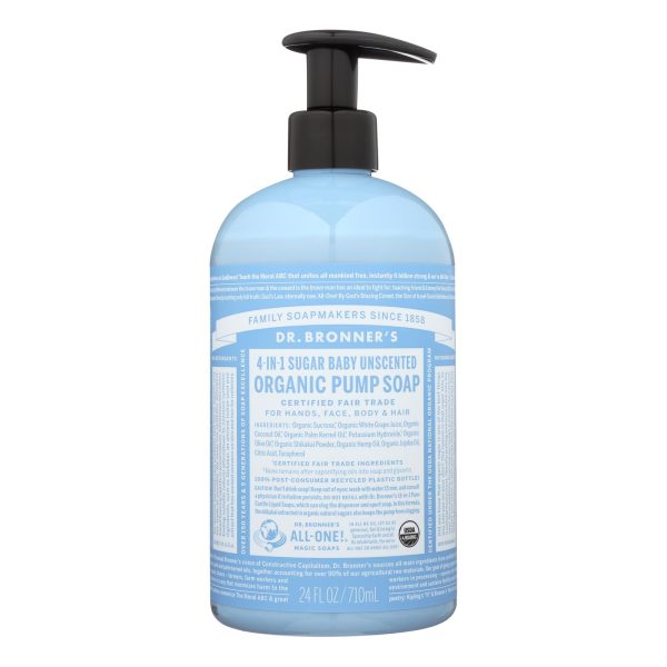 Dr. Bronner's - Body Soap Shika Unsctd - 1 Each-24 FZ - Image 2