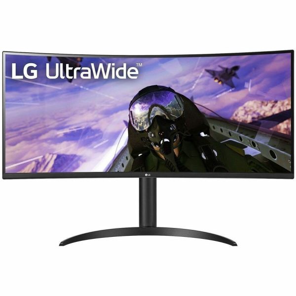 LG 34BP65C-B 34" Class UW-QHD Curved Screen LCD Monitor - Black - Image 8