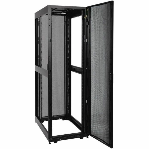 Eaton Tripp Lite Series SmartRack 42U Standard-Depth Rack Enclosure Cabinet with Doors and Side Panels - Image 2