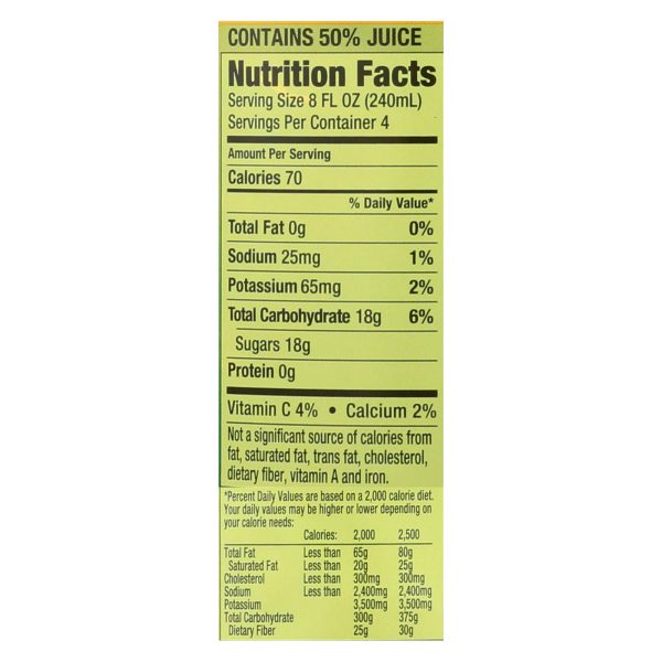 Rw Knudsen Pet Recharge Organic Lemon Juice  - Case of 6 - 32 FZ - Image 2