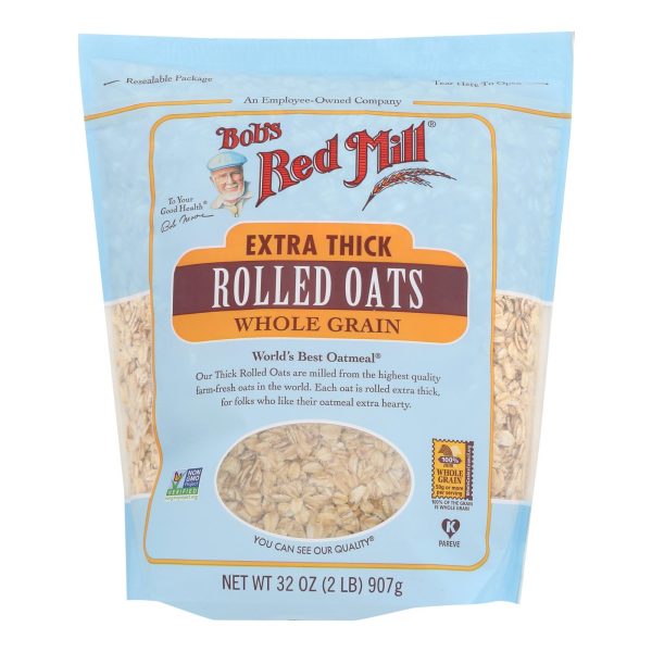 Bob's Red Mill - Rolled Oats - Extra Thick - Case of 4-32 oz. - Image 3
