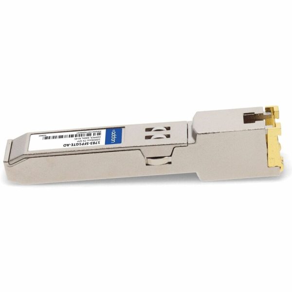 AddOn Allen-BRadley 1783-SFP1GTE Compatible TAA Compliant 10/100/1000Base-TX SFP Transceiver (Copper, 100m, RJ-45, Rugged) - Image 6