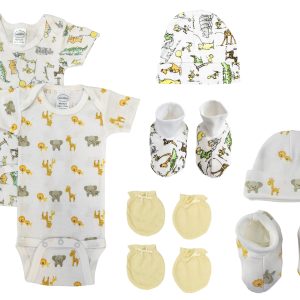 Unisex Newborn Baby 8 Pc  Sets Nc_0576