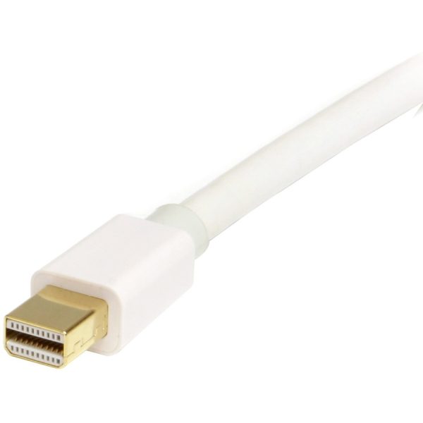 StarTech.com 2m (6ft) Mini DisplayPort to DisplayPort 1.2 Cable, 4K x 2K mDP to DisplayPort Adapter Cable, Mini DP to DP Cable for Monitor - Image 2