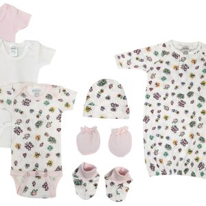 Newborn Baby Girl 7 Pc  Sets Nc_0587