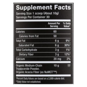 Nutiva - Powder Mct - 1 Each - 10.6 OZ