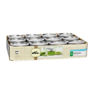Kerr - Jars Wide Mouth 8oz - Case of 1-12 Count