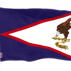 G128 American Samoa Flag | 3x5 Ft | LiteWeave Pro Series Printed 150D Polyester | Indoor/Outdoor, Vibrant Colors, Brass Grommets, Thicker and More Durable Than 100D 75D Polyester