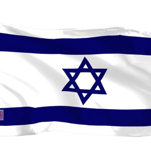 Israel (Israeli) Flag 75D Printed Polyester 3x5 Ft