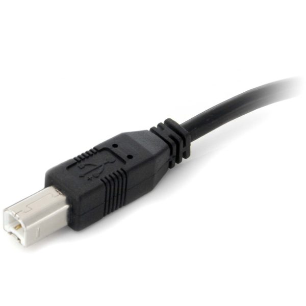 StarTech.com 9 m / 30 ft Active USB A to B Cable - M/M - Black USB 2.0 A to B Cord - Printer Cable - Extension USB Cable (USB2HAB30AC) - Image 2