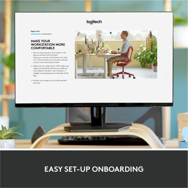 Logitech ERGO K860 Split Ergonomic Keyboard, Wireless Connectivity, Graphite - Image 10