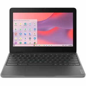 Lenovo 100e Chromebook Gen 4 100e 82W0000PUS 11.6" Chromebook - HD - Octa-core (ARM Cortex A76 + Cortex A55) - 8 GB - 64 GB Flash Memory - English Keyboard - Graphite Gray