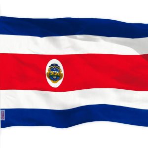 Costa Rica (Costa Rican) Flag 150D Printed Polyester 3x5 Ft