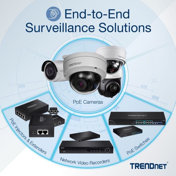 TRENDnet 8-Port Gigabit Long Range Poe+ Switch; TPE-LG80;65W Poe Budget; Ethernet/Network Switch; Long-Range Poe+ Extends Range Up to 200M (656 ft.); 16 Gbps Switching Capacity; Lifetime Protection - Image 7