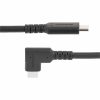 StarTech.com 1.6ft (50cm) Rugged Right Angle USB-C Cable, USB 3.2 Gen 2 (10 Gbps), USB C to C Data Transfer Cable, 100W PD, 4K 60Hz, 90 Degree USB-C Cable - Image 4