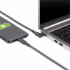 StarTech.com 1.6ft (50cm) Rugged Right Angle USB-C Cable, USB 3.2 Gen 2 (10 Gbps), USB C to C Data Transfer Cable, 100W PD, 4K 60Hz, 90 Degree USB-C Cable - Image 8