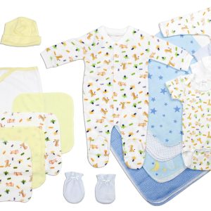 Newborn Baby Boy 21 Pc  Baby Shower Gift Set Ls_0028