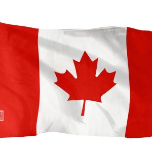 Canada (Canadian) Flag 75D Printed Polyester 3x5 Ft