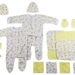 Sleep-n-plays, Caps, Mittens And Washcloths - 14 Pc Set Cs_0037