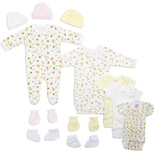 Newborn Baby Girls 12 Pc  Baby Shower Gift Set Ls_0120