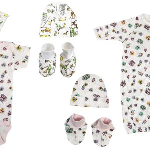 Newborn Baby Girl 7 Pc  Sets Nc_0611