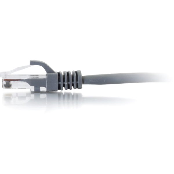 C2G 15ft Cat5e Snagless Unshielded (UTP) Network Patch Ethernet Cable-Gray - Image 2